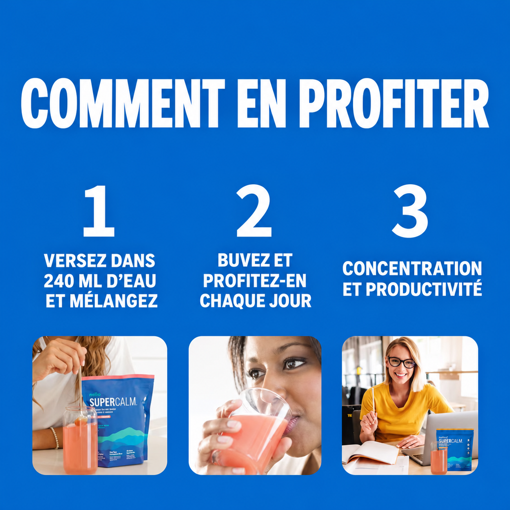 🌿 SUPRACALM – Votre allié bien-être, détente et vitalité  Moins de stress, plus de sérénité au quotidien !