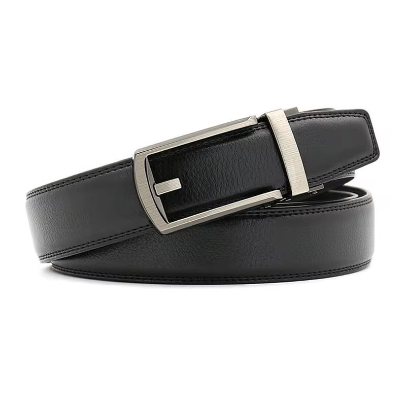Ceinture en Cuir à Boucle Automatique