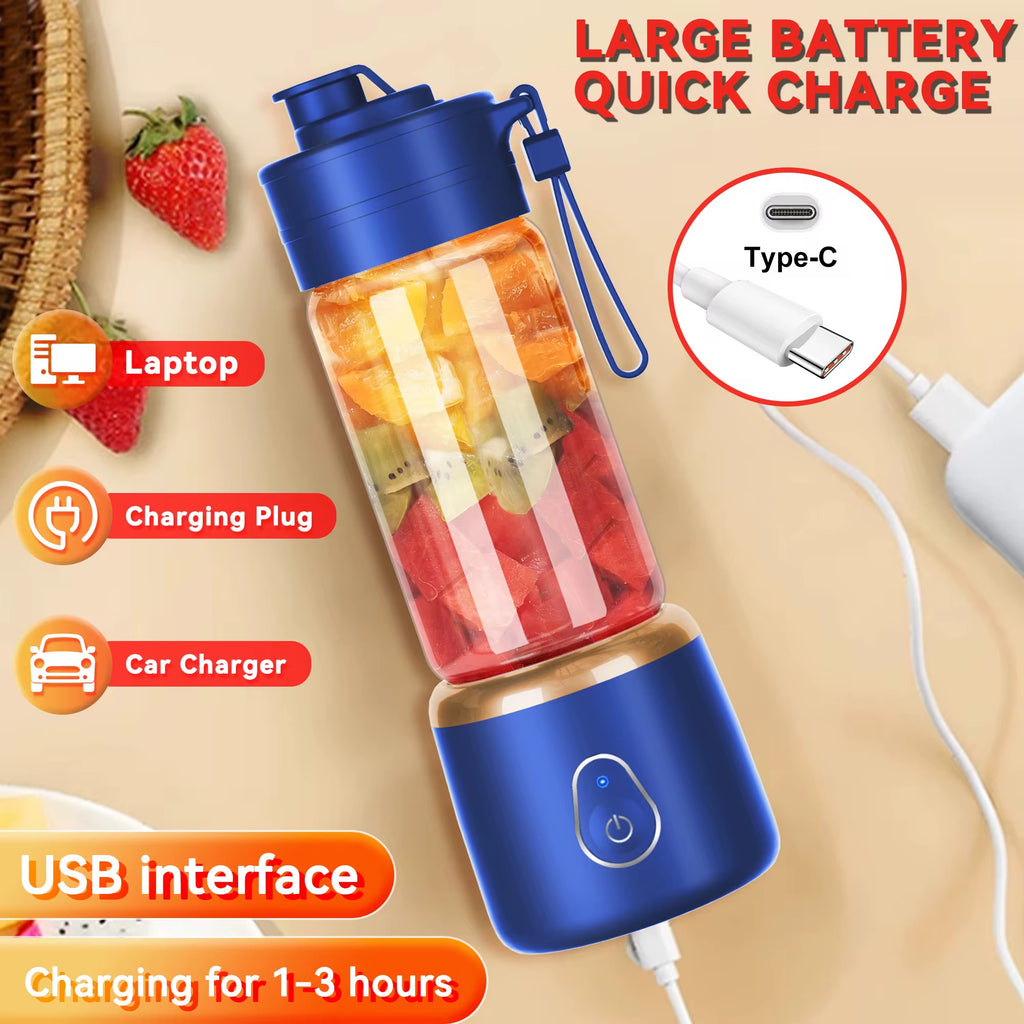 Mini Presse-Agrumes Portable Rechargeable – Blender Sans Fil