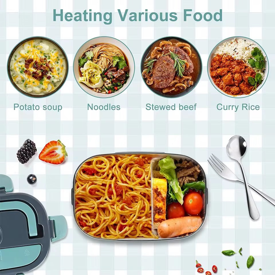 LunchBox Chauffante Pro™ – Repas Chauds Partout, À Tout Moment