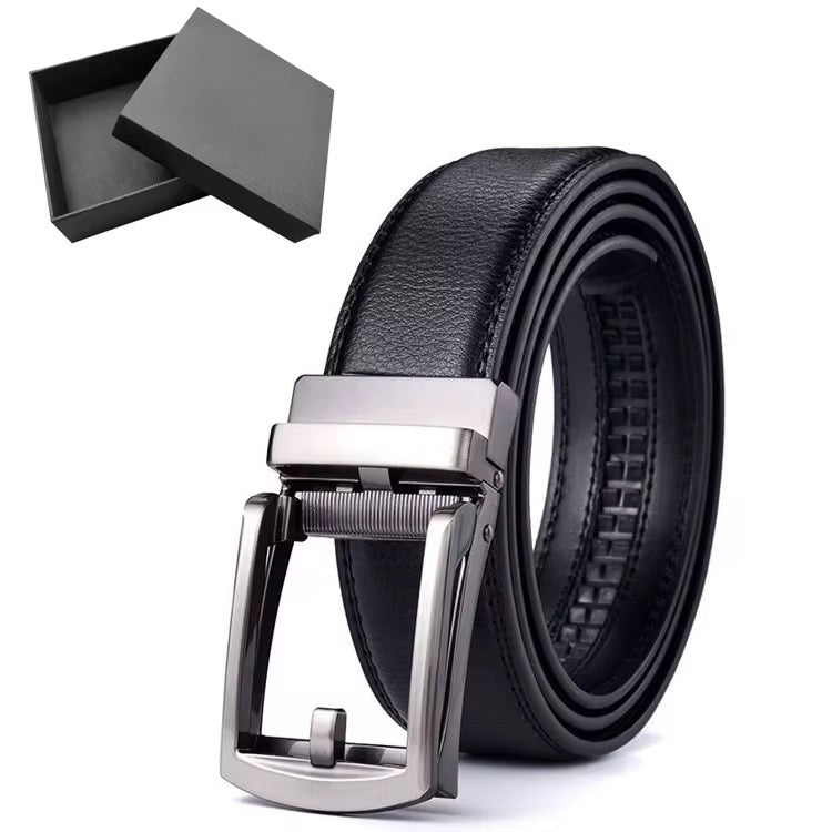 Ceinture en Cuir à Boucle Automatique