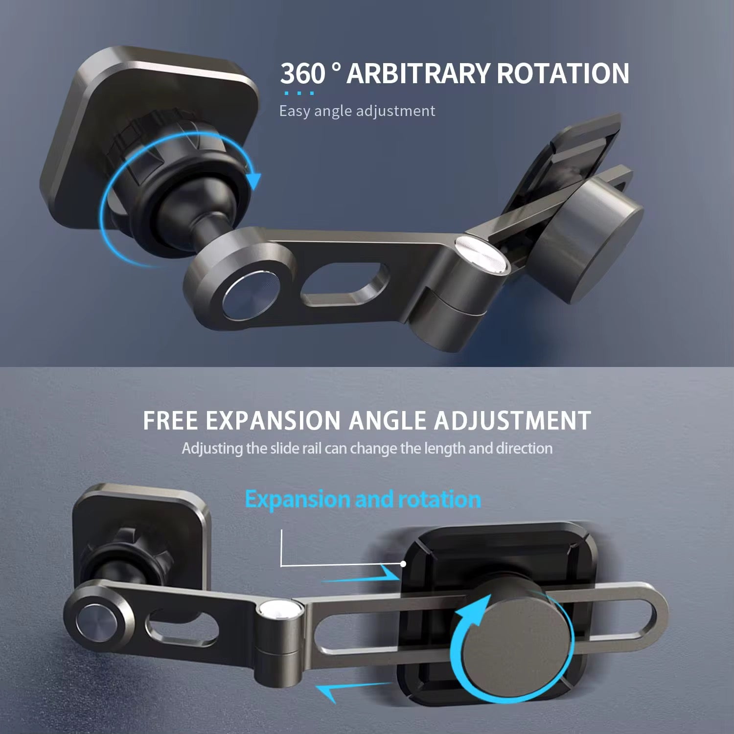 Support Téléphone Voiture Magnétique 360° Premium