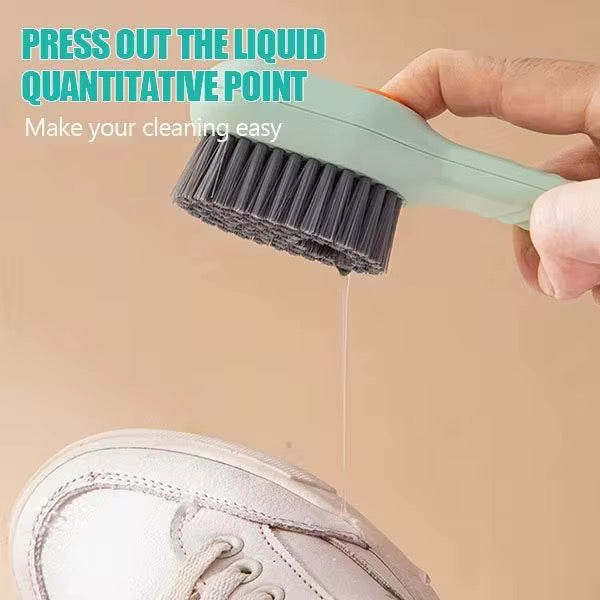 Brosse de Nettoyage Multifonction avec Distributeur de Savon