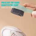 Brosse de Nettoyage Multifonction avec Distributeur de Savon