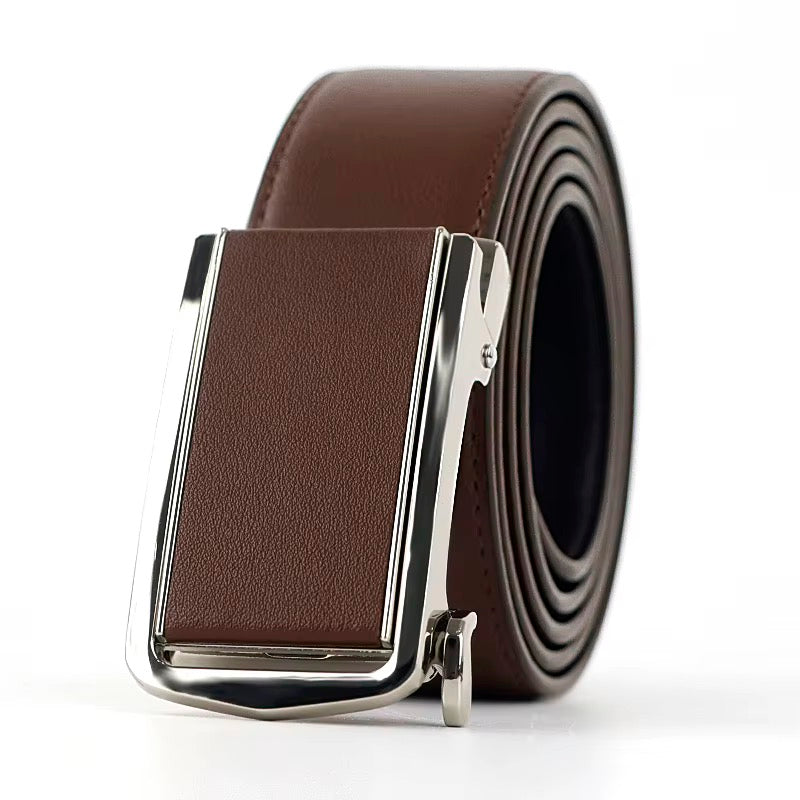 🖤 Ceinture Homme en Cuir de Vachette – Boucle Automatique Premium