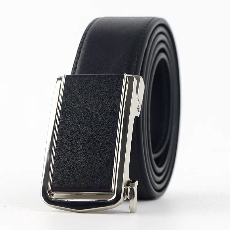 🖤 Ceinture Homme en Cuir de Vachette – Boucle Automatique Premium