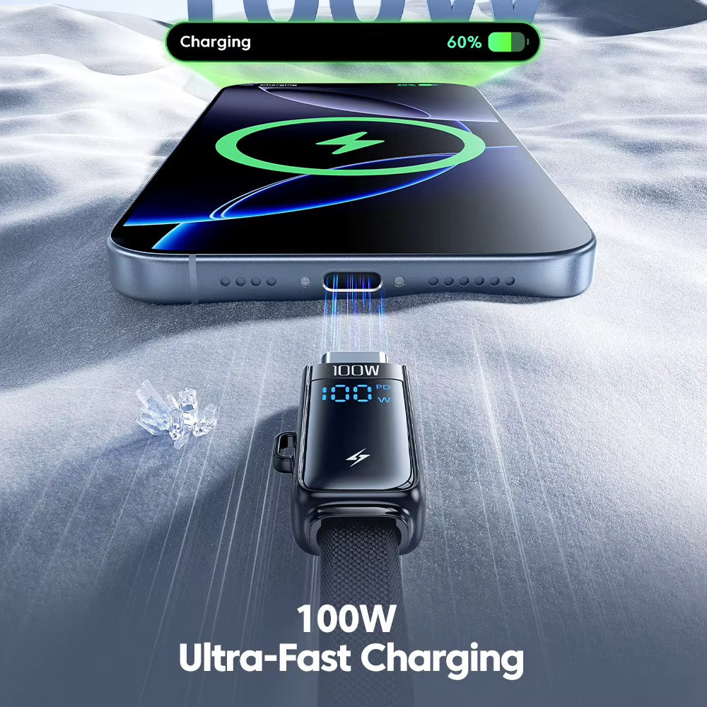 ⚡ Câble Toocki 4-en-1 – Charge Rapide 100W