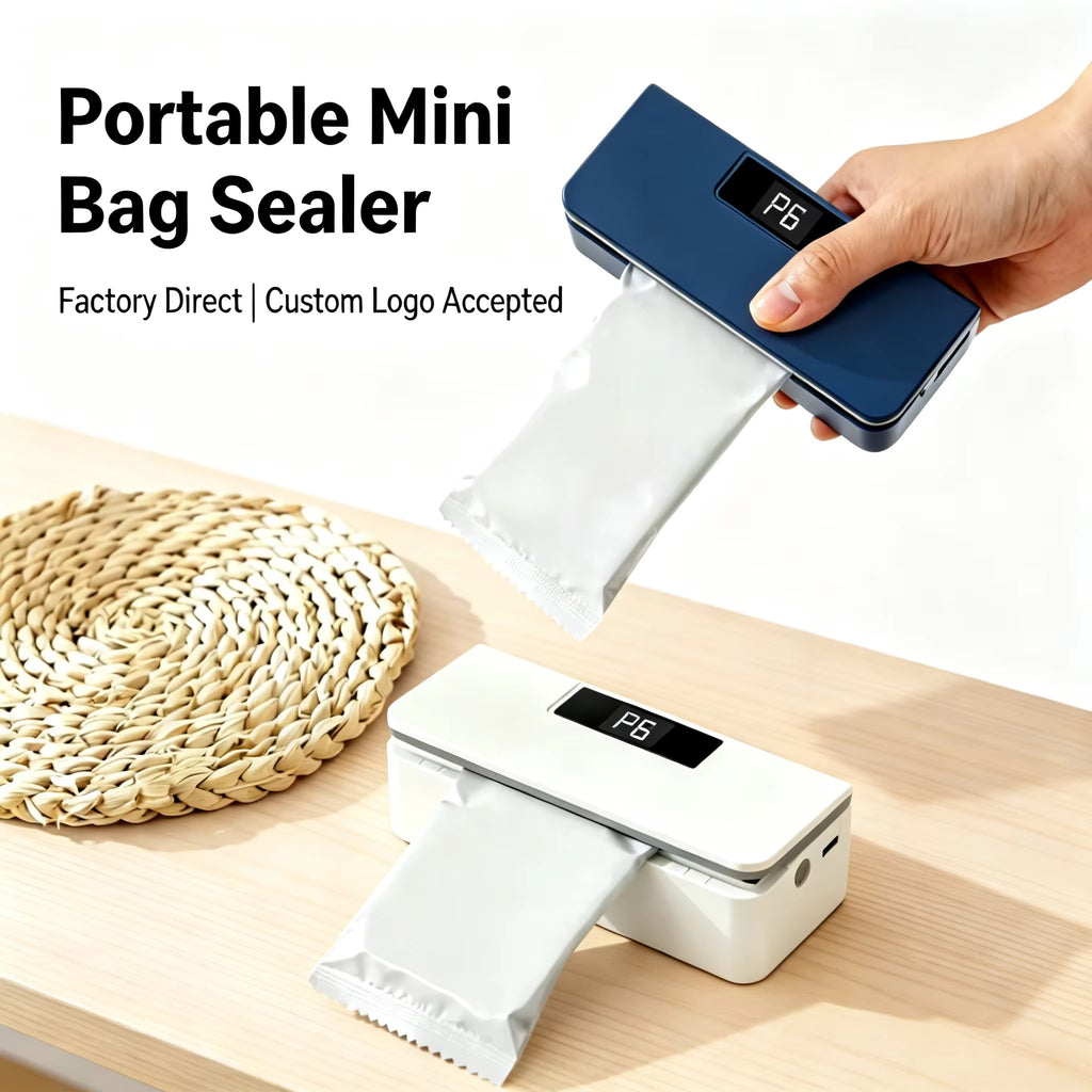 ✨ Mini Scelleuse Électrique Rechargeable P6 – Gardez vos aliments frais plus longtemps !